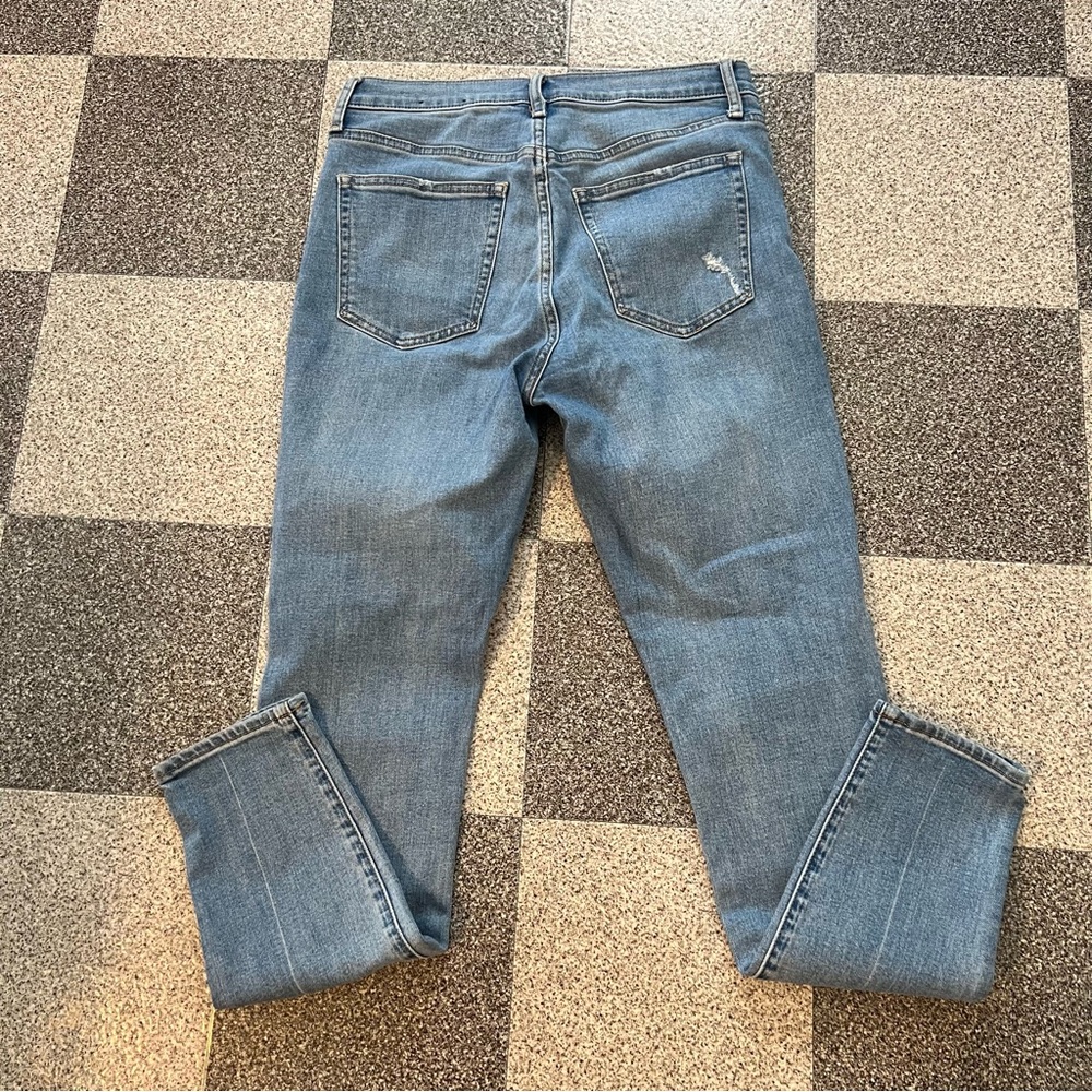 GAP Women's Skinny Jeans- Light Blue Size 8 - Picture 3 of 13